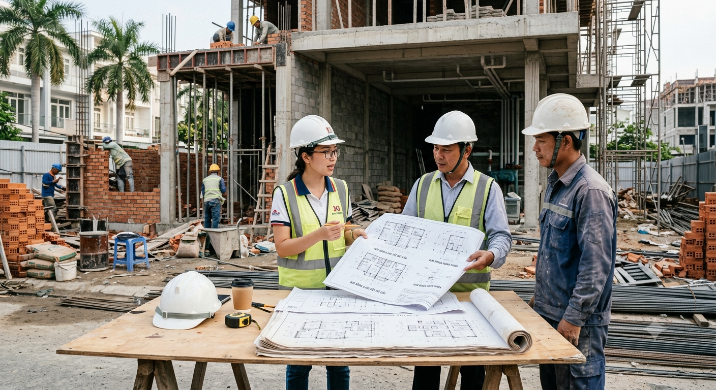 Phân tích chi tiết từng hạng mục trong quy trình xây dựng nhà ở