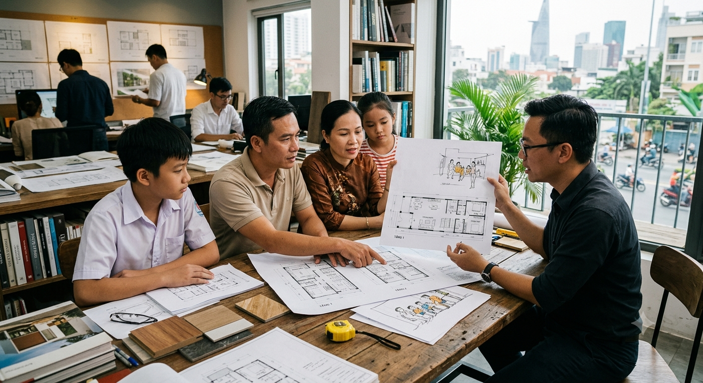 Xác định rõ nhu cầu sử dụng và số lượng thành viên trong gia đình